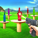 FPS Gun Bottle Shooting Game MOD Unlimited Money 1.26