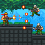 Gun Force Side-scrolling Game MOD Unlimited Money 1.99